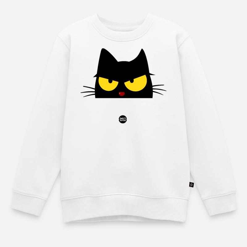 Rage de minuit - Sweat Premium enfant bio - blanc