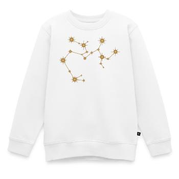 Sternbild Schütze Sternzeichen Sternzeichen - Kinder Premium Organic Sweatshirt - Weiß - Vorne - AI Model Kid Male (0cm)
