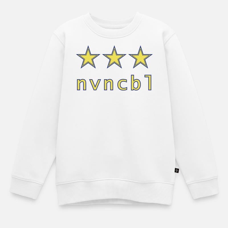 Invincible 05 - Sweat Premium enfant bio - blanc