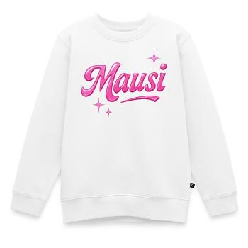 Mausi / Y2K Style - Kinder Premium Organic Sweatshirt - Weiß - Vorne - AI Model Kid Male (0cm)