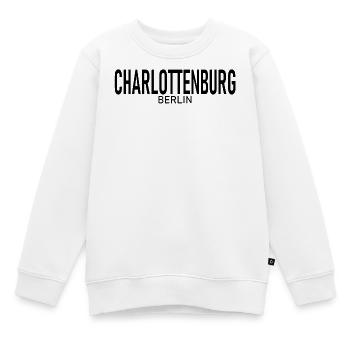 Charlottenburg - Berlin - Bezirk - Deutschland - Kinder Premium Organic Sweatshirt - Weiß - Vorne - AI Model Kid Male (0cm)