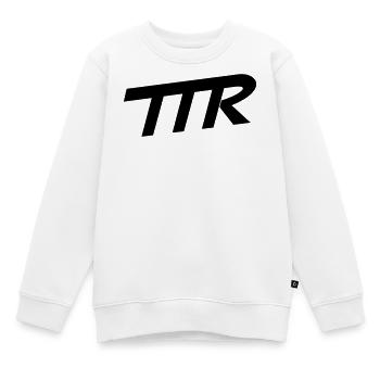 Taxer les riches - Sweat Premium enfant bio - blanc - Devant - AI Model Kid Male (0cm)