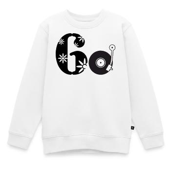 60er Sechzigster Sixties 60. - Kinder Premium Organic Sweatshirt - Weiß - Vorne - AI Model Kid Male (0cm)