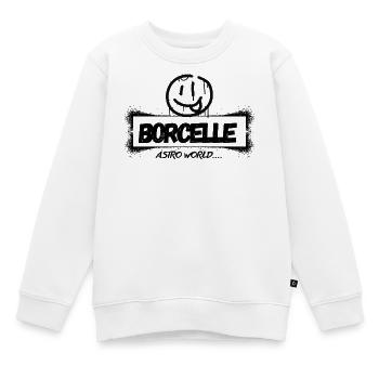  Astro world - Sweat Premium enfant bio - blanc - Devant - AI Model Kid Male (0cm)