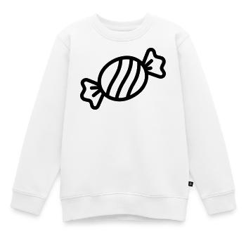 Bonbon - Sweat Premium enfant bio - blanc - Devant - AI Model Kid Male (0cm)