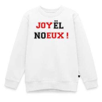 Joyeux Noël inversé - Sweat Premium enfant bio - blanc - Devant - AI Model Kid Male (0cm)