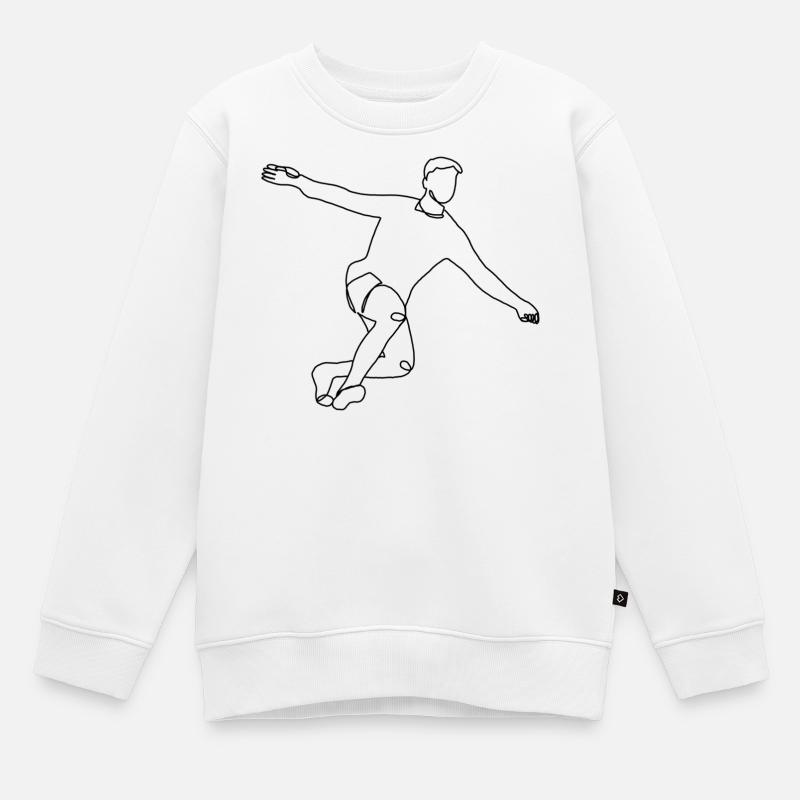 Jubilation - Sweat Premium enfant bio - blanc