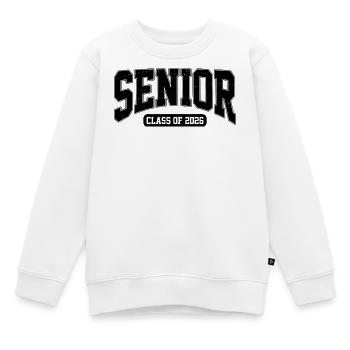 Promotion 2026 - Sweat Premium enfant bio - blanc - Devant - AI Model Kid Male (0cm)