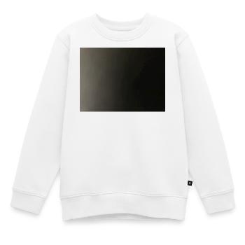 Dégradé de brouillard gris foncé - Sweat Premium enfant bio - blanc - Devant - AI Model Kid Male (0cm)