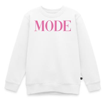 Mode - Sweat Premium enfant bio - blanc - Devant - AI Model Kid Male (0cm)