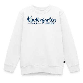 Diplômés en maternelle - Inscription scolaire - Kita - Sweat Premium enfant bio - blanc - Devant - AI Model Kid Male (0cm)