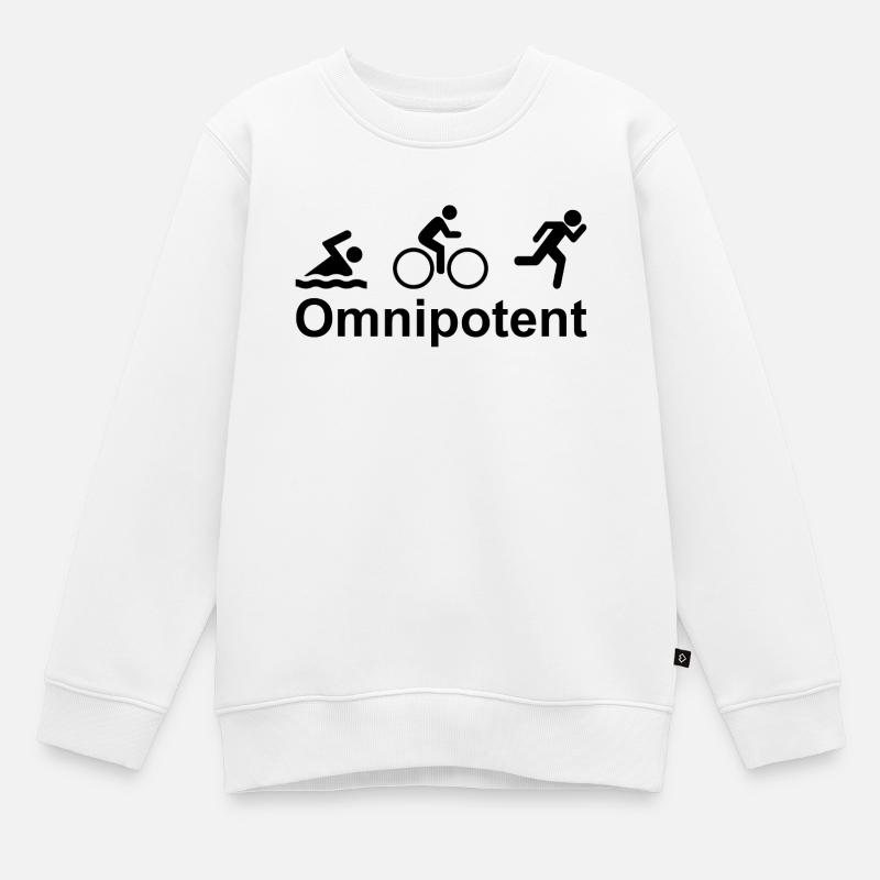 Omnipotent - Sweat Premium enfant bio - blanc