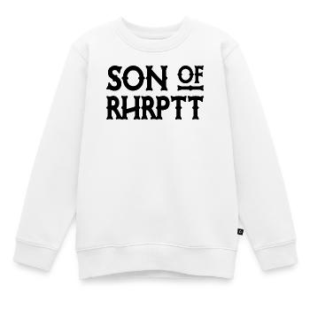 Son of Rhrptt - Ruhrpott - Zeche - Zollverein - Kinder Premium Organic Sweatshirt - Weiß - Vorne - AI Model Kid Male (0cm)