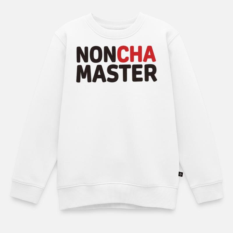 Noncha Master - Sweat Premium enfant bio - blanc