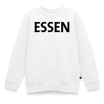 Essen – Allemagne Textdesign - Sweat Premium enfant bio - blanc - Devant - AI Model Kid Male (0cm)