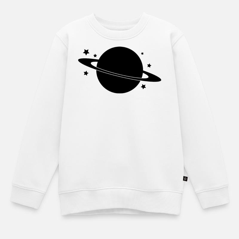 Planet - Kinder Premium Organic Sweatshirt - Weiß
