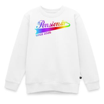 Pensionär 2026 Renten Hoodie, Tasse, Shirt - Kinder Premium Organic Sweatshirt - Weiß - Vorne - AI Model Kid Male (0cm)
