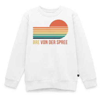 Berlin Bre von der Spree - Kinder Premium Organic Sweatshirt - Weiß - Vorne - AI Model Kid Male (0cm)