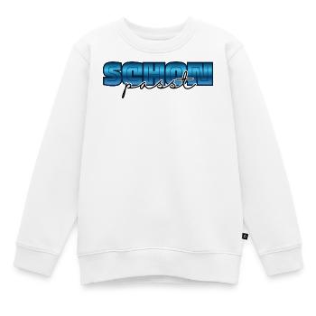 Passt schon, alles klar - Kinder Premium Organic Sweatshirt - Weiß - Vorne - AI Model Kid Male (0cm)