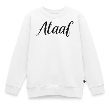 Costume de carnaval d’Alaaf - Costume préféré Cologne d’Alaaf - Sweat Premium enfant bio - blanc - Devant - AI Model Kid Male (0cm)