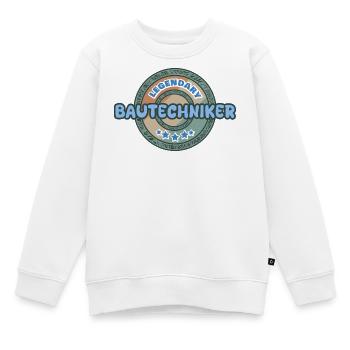 Geschenkidee Bautechniker - Kinder Premium Organic Sweatshirt - Weiß - Vorne - AI Model Kid Male (0cm)