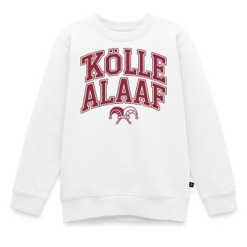 Kölle Alaaf - Kinder Premium Organic Sweatshirt - Weiß - Vorne - AI Model Kid Male (0cm)