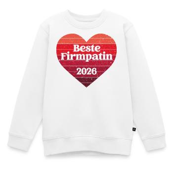 Parraine de confirmation 2026 Parraine de confirmation Meilleure tante parrainière - Sweat Premium enfant bio - blanc - Devant - AI Model Kid Male (0cm)