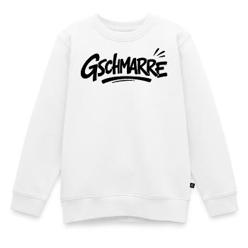 Gschmarre - Kinder Premium Organic Sweatshirt - Weiß - Vorne - AI Model Kid Male (0cm)