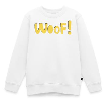 Trame - Sweat Premium enfant bio - blanc - Devant - AI Model Kid Male (0cm)