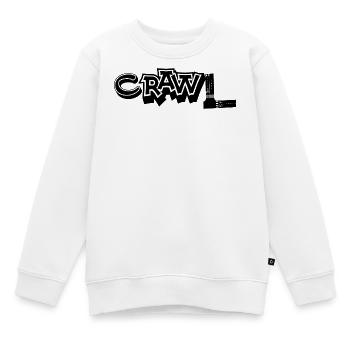 Ramper - Sweat Premium enfant bio - blanc - Devant - AI Model Kid Male (0cm)