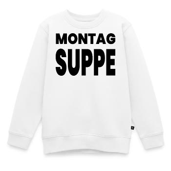 Soupe - Sweat Premium enfant bio - blanc - Devant - AI Model Kid Male (0cm)