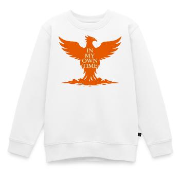 Heilungsreise Zur Transformation Innerer Stärke - Kinder Premium Organic Sweatshirt - Weiß - Vorne - AI Model Kid Male (0cm)