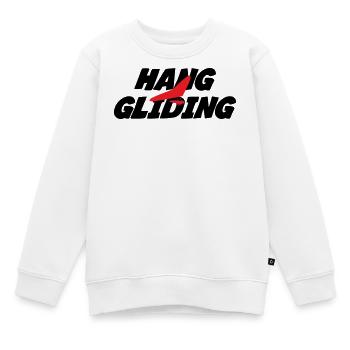 Intensive rote Drachenfliegergrafik - Kinder Premium Organic Sweatshirt - Weiß - Vorne - AI Model Kid Male (0cm)