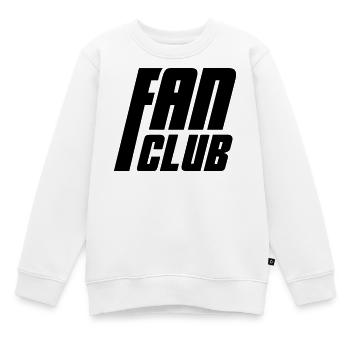 Fan Club - Sweat Premium enfant bio - blanc - Devant - AI Model Kid Male (0cm)