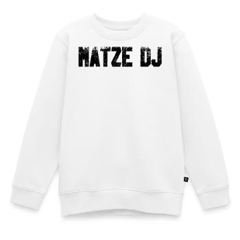 MatzeDJLogo Black - Sweat Premium enfant bio - blanc - Devant - AI Model Kid Male (0cm)