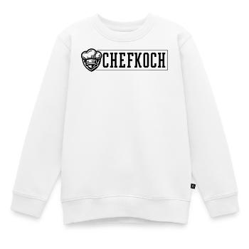 Chapeau de chef chef - Sweat Premium enfant bio - blanc - Devant - AI Model Kid Male (0cm)
