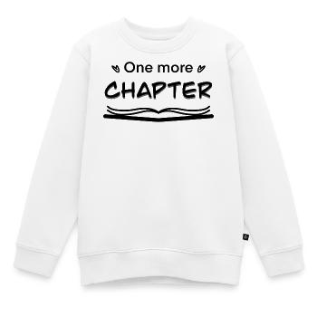 Kapitel Schriftzug Graffiti Brush - Kinder Premium Organic Sweatshirt - Weiß - Vorne - AI Model Kid Male (0cm)