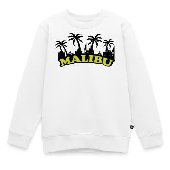 Malibu Skyline - Sweat Premium enfant bio - blanc - Devant - AI Model Kid Male (0cm)