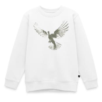 Taube | Heilig-Geist-Hemd | Christliches Symbol - Kinder Premium Organic Sweatshirt - Weiß - Vorne - AI Model Kid Male (0cm)