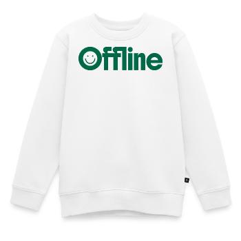 Mode hors ligne - Sweat Premium enfant bio - blanc - Devant - AI Model Kid Male (0cm)