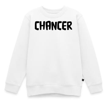 Chancer - Kinder Premium Organic Sweatshirt - Weiß - Vorne - AI Model Kid Male (0cm)