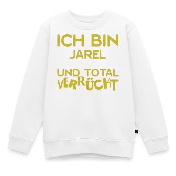 Jarel - Kinder Premium Organic Sweatshirt - Weiß - Vorne - AI Model Kid Male (0cm)