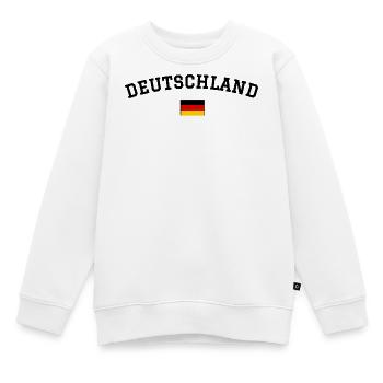 Minimum du drapeau allemand - Sweat Premium enfant bio - blanc - Devant - AI Model Kid Male (0cm)