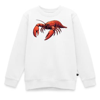 Homard - Sweat Premium enfant bio - blanc - Devant - AI Model Kid Male (0cm)