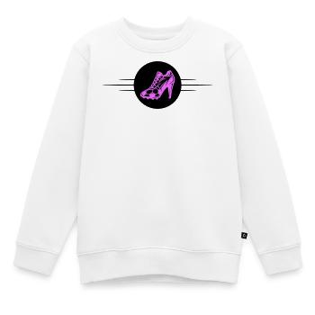 Frauenfussball Fussballschuhe Fussball - Kinder Premium Organic Sweatshirt - Weiß - Vorne - AI Model Kid Male (0cm)