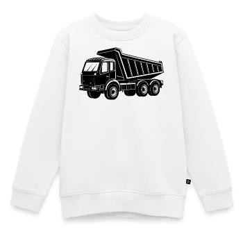 Kipper - Kinder Premium Organic Sweatshirt - Weiß - Vorne - AI Model Kid Male (0cm)
