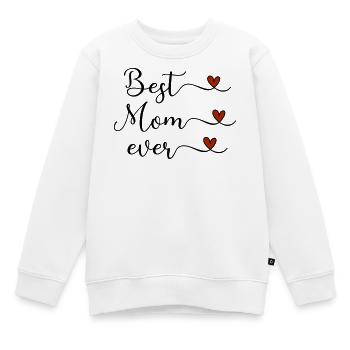Meilleure maman - Sweat Premium enfant bio - blanc - Devant - AI Model Kid Male (0cm)