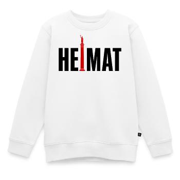 Heimat Stuttgart Jubiläumssäule - Kinder Premium Organic Sweatshirt - Weiß - Vorne - AI Model Kid Male (0cm)