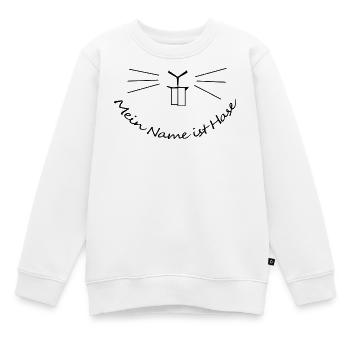 Mein Name is Hase – Art drôle de proverbe allemand - Sweat Premium enfant bio - blanc - Devant - AI Model Kid Male (0cm)