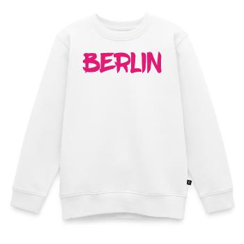 Berlin - Deutschland - Hauptstadt - Berliner Bär - Kinder Premium Organic Sweatshirt - Weiß - Vorne - AI Model Kid Male (0cm)